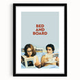 Bed and Board 1970s Vintage Movie Poster Classic 70s Film Art