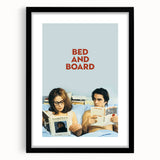 Bed and Board 1970s Vintage Movie Poster Classic 70s Film Art