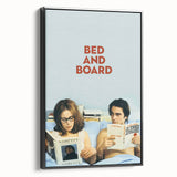Bed and Board 1970s Vintage Movie Poster Classic 70s Film Art