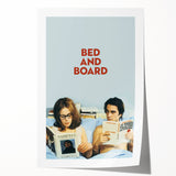 Bed and Board 1970s Vintage Movie Poster Classic 70s Film Art