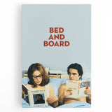 Bed and Board 1970s Vintage Movie Poster Classic 70s Film Art