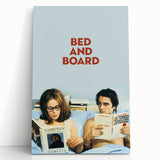Bed and Board 1970s Vintage Movie Poster Classic 70s Film Art