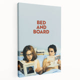 Bed and Board 1970s Vintage Movie Poster Classic 70s Film Art