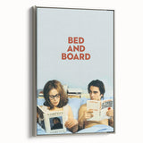 Bed and Board 1970s Vintage Movie Poster Classic 70s Film Art