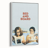 Bed and Board 1970s Vintage Movie Poster Classic 70s Film Art
