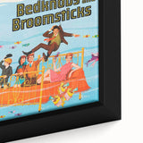 Bedknobs and Broomsticks 1970s Vintage Movie Poster Retro Cinema Art