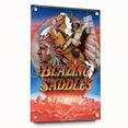 Blazing Saddles 1970s Vintage Movie Poster Classic 70s Film Art