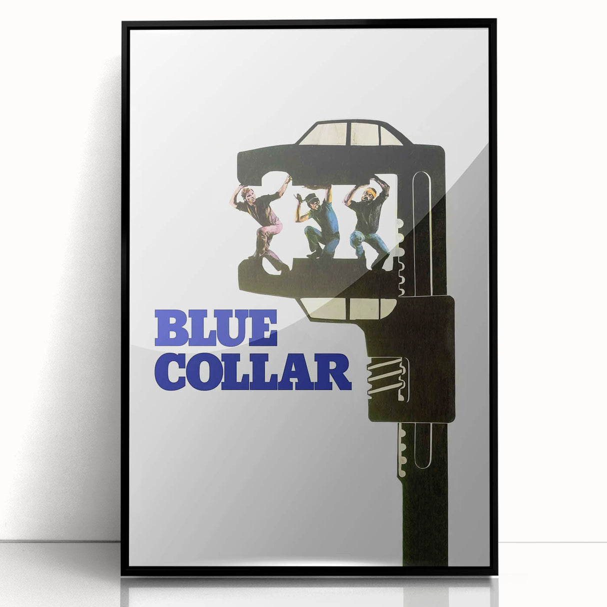 Blue Collar 1970s Vintage Movie Poster Classic 70s Film Art