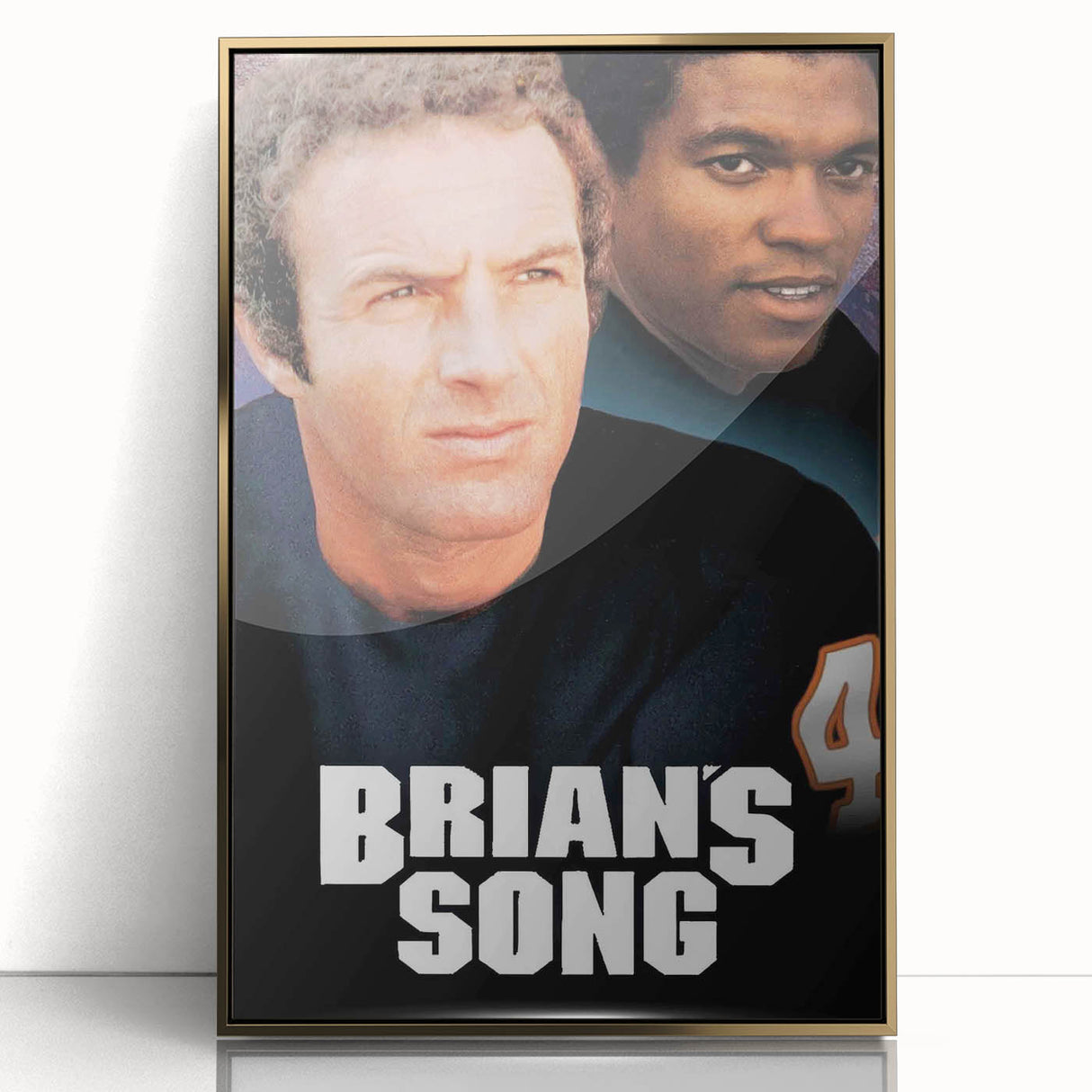 Brian’s Song 1970s Vintage Movie Poster Classic 70s Film Art