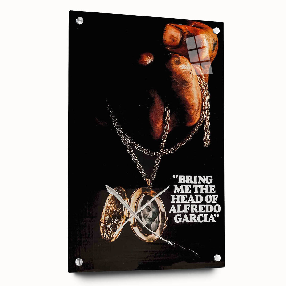 Bring Me the Head of Alfredo Garcia 1970s Vintage Movie Poster