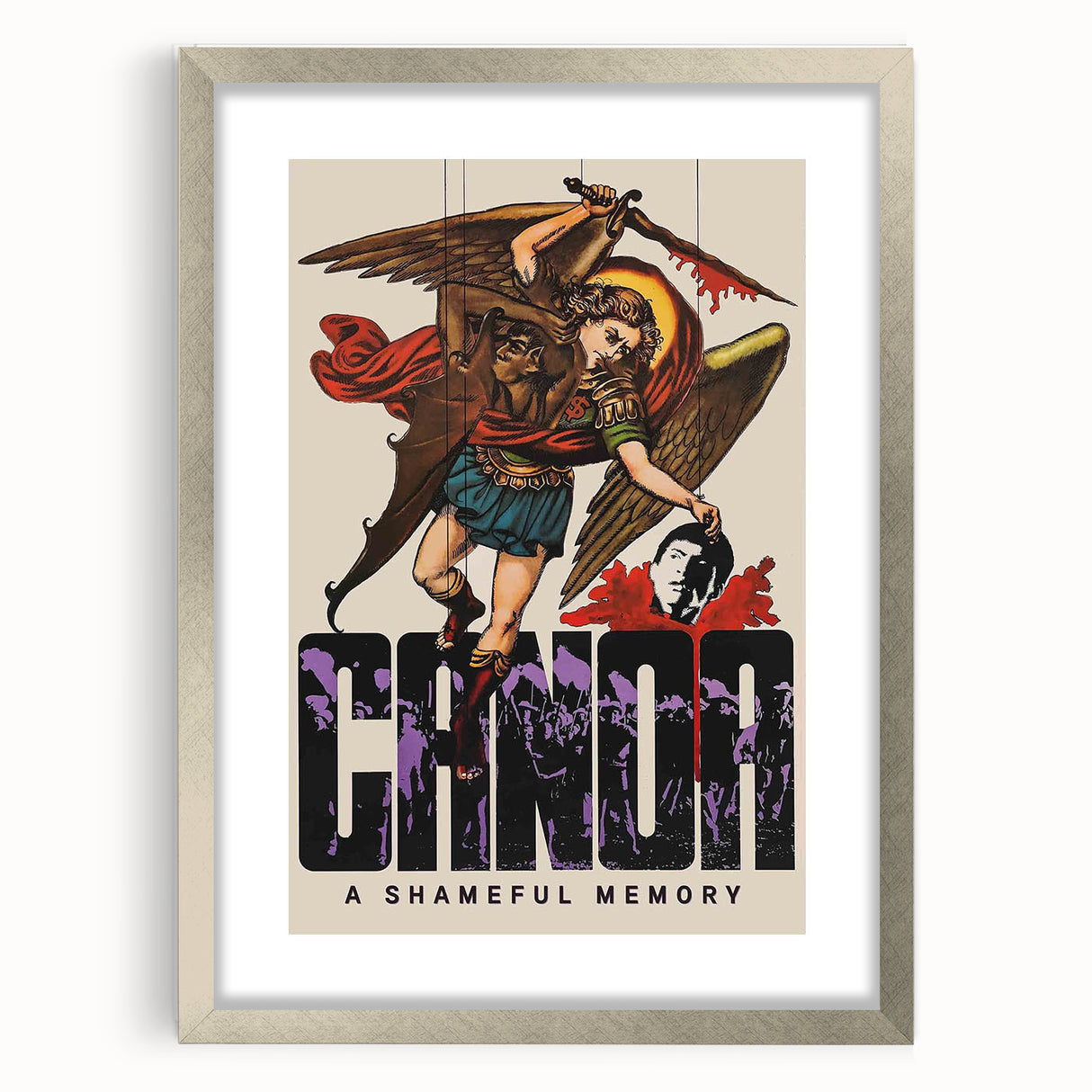 Canoa A Shameful Memory 1970s Vintage Movie Poster Classic 70s Film Art