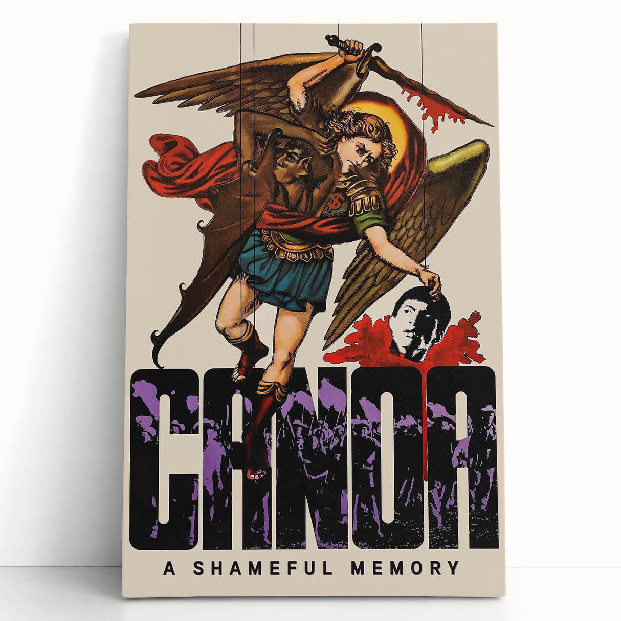 Canoa A Shameful Memory 1970s Vintage Movie Poster Classic 70s Film Art