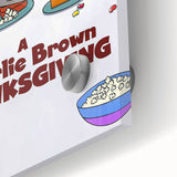 1970s Vintage Movie Poster – Classic 70s Film Art of A Charlie Brown Thanksgiving