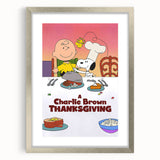 1970s Vintage Movie Poster – Classic 70s Film Art of A Charlie Brown Thanksgiving