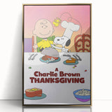 1970s Vintage Movie Poster – Classic 70s Film Art of A Charlie Brown Thanksgiving