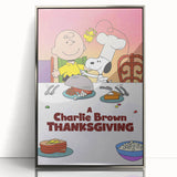 1970s Vintage Movie Poster – Classic 70s Film Art of A Charlie Brown Thanksgiving