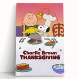 1970s Vintage Movie Poster – Classic 70s Film Art of A Charlie Brown Thanksgiving