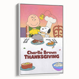 1970s Vintage Movie Poster – Classic 70s Film Art of A Charlie Brown Thanksgiving