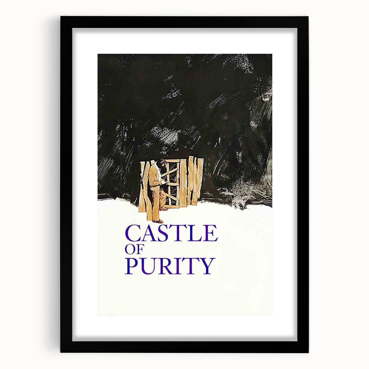 Castle of Purity 1970s Vintage Movie Poster Classic 70s Film Art