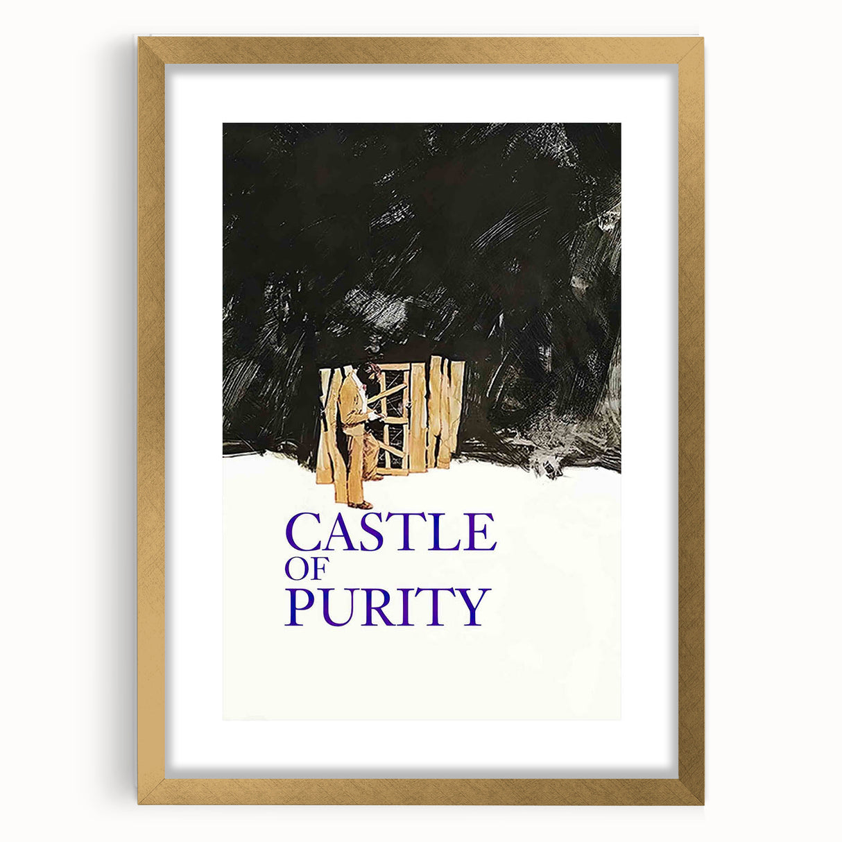 Castle of Purity 1970s Vintage Movie Poster Classic 70s Film Art