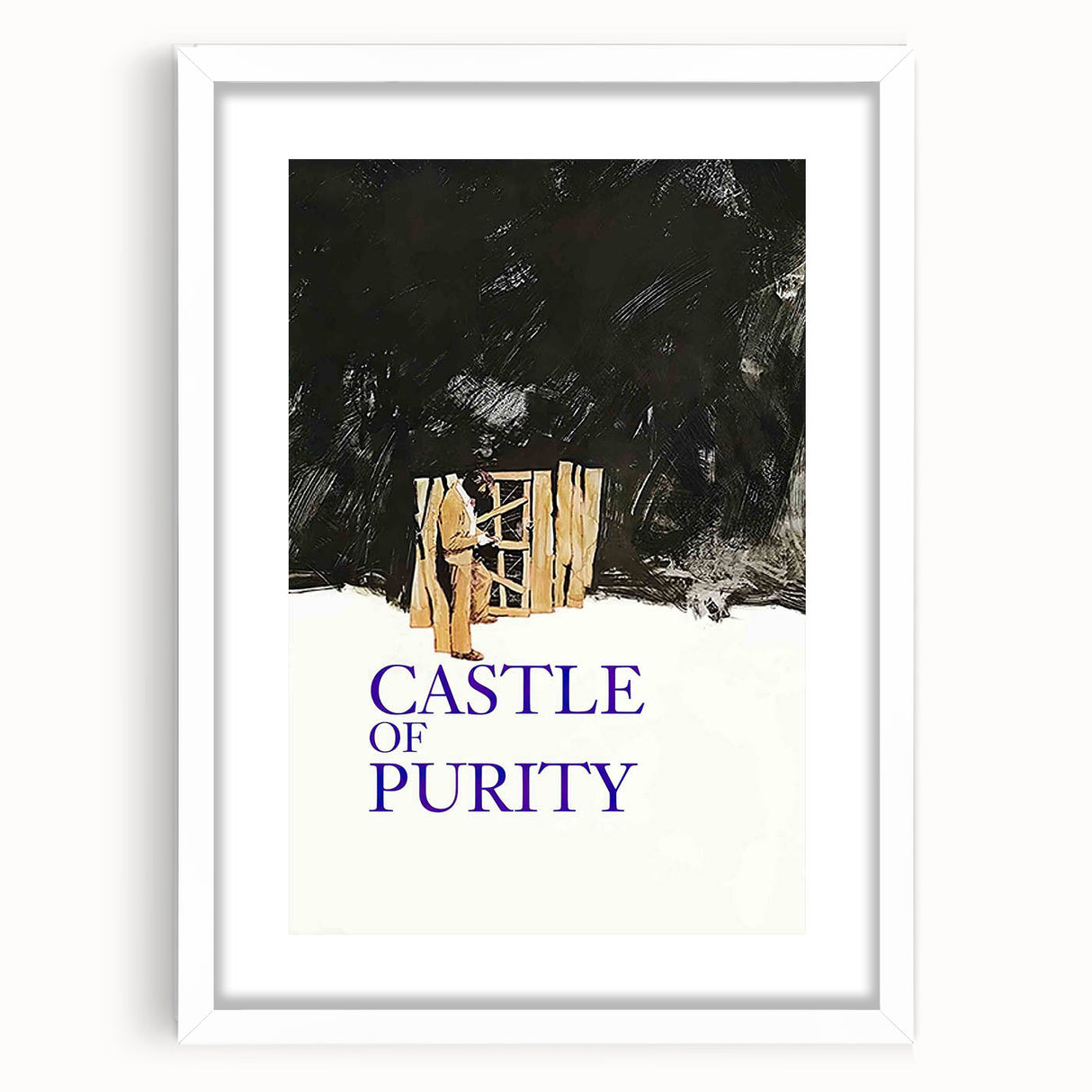 Castle of Purity 1970s Vintage Movie Poster Classic 70s Film Art