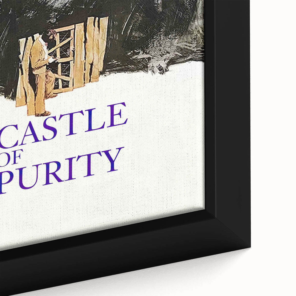 Castle of Purity 1970s Vintage Movie Poster Classic 70s Film Art