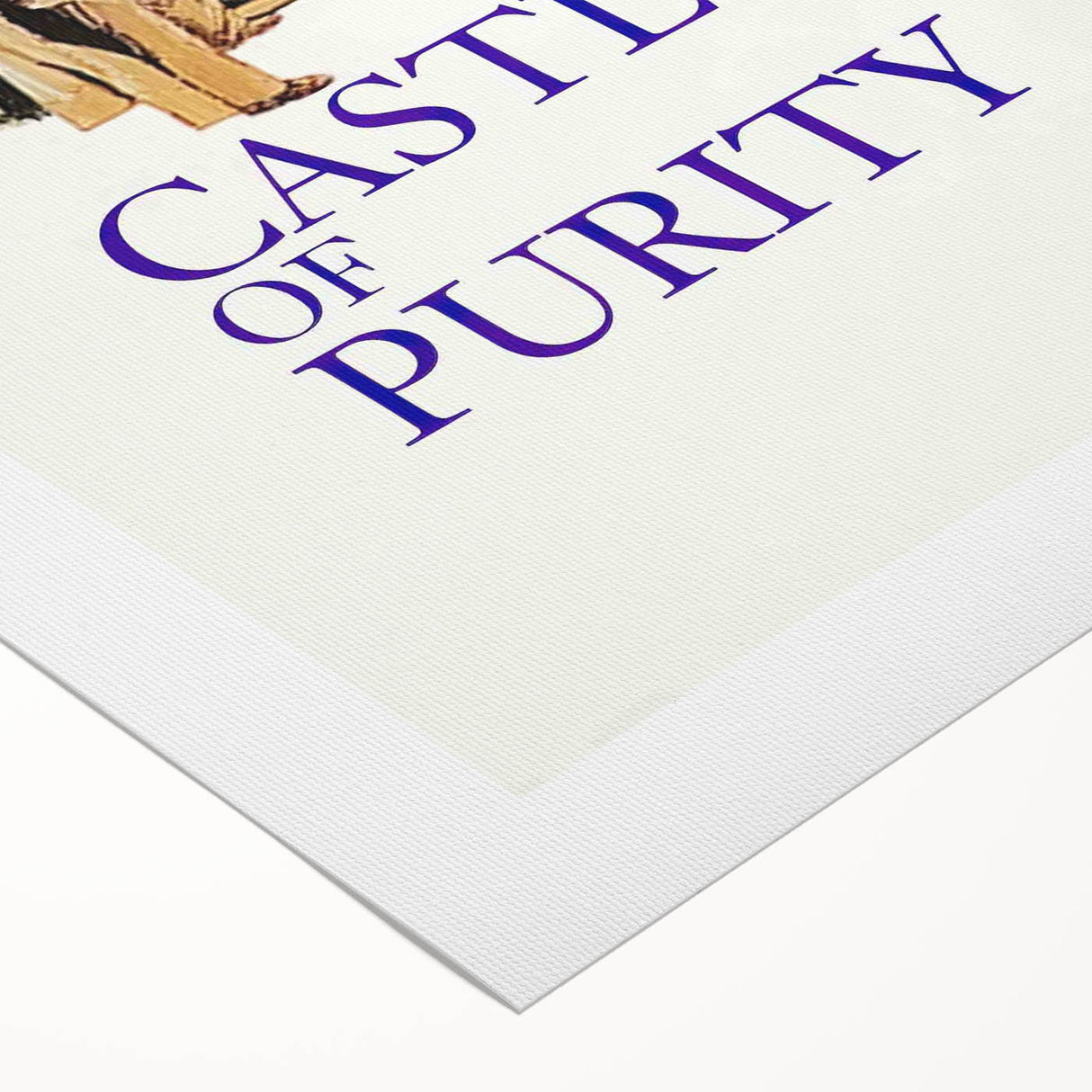 Castle of Purity 1970s Vintage Movie Poster Classic 70s Film Art