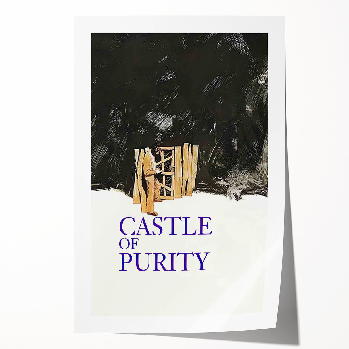 Castle of Purity 1970s Vintage Movie Poster Classic 70s Film Art