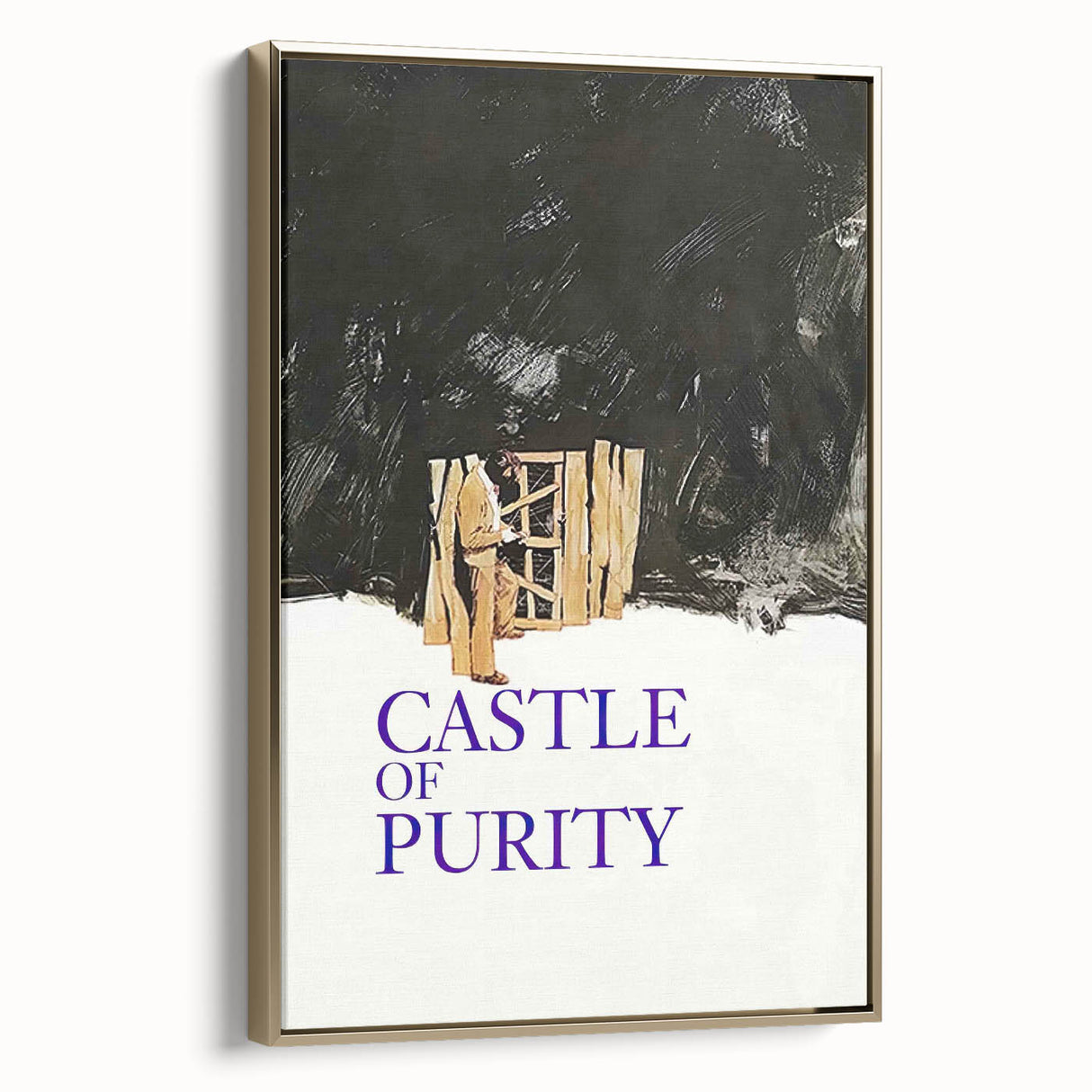 Castle of Purity 1970s Vintage Movie Poster Classic 70s Film Art
