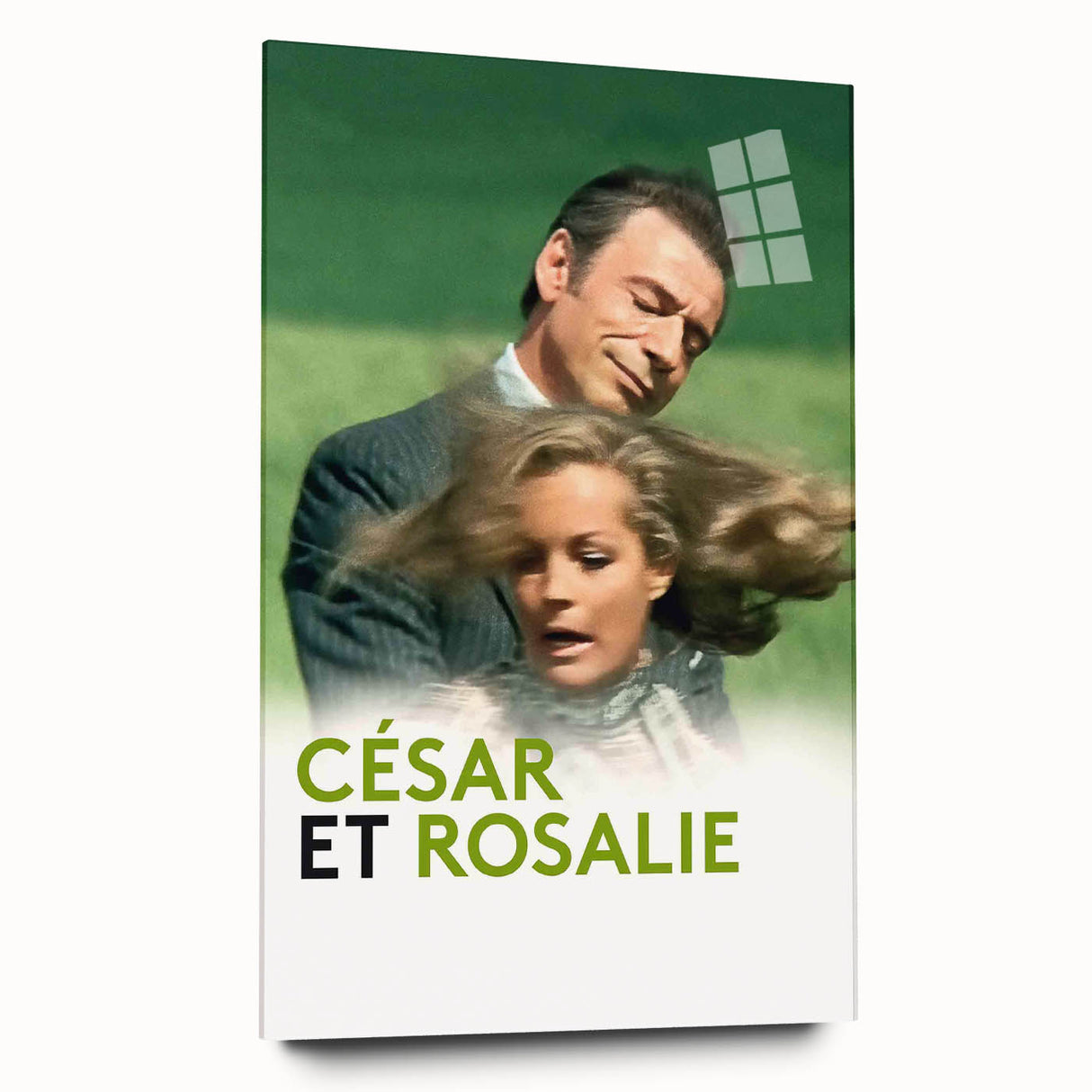 César et Rosalie 1970s Vintage Movie Poster Classic 70s Film Art