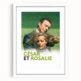 César et Rosalie 1970s Vintage Movie Poster Classic 70s Film Art