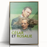 César et Rosalie 1970s Vintage Movie Poster Classic 70s Film Art