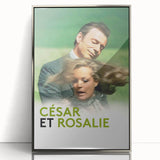 César et Rosalie 1970s Vintage Movie Poster Classic 70s Film Art