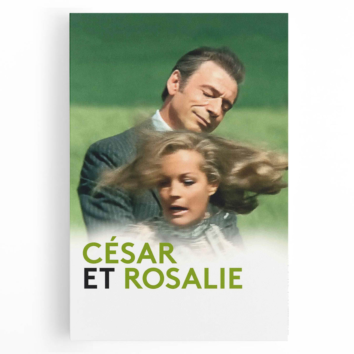 César et Rosalie 1970s Vintage Movie Poster Classic 70s Film Art