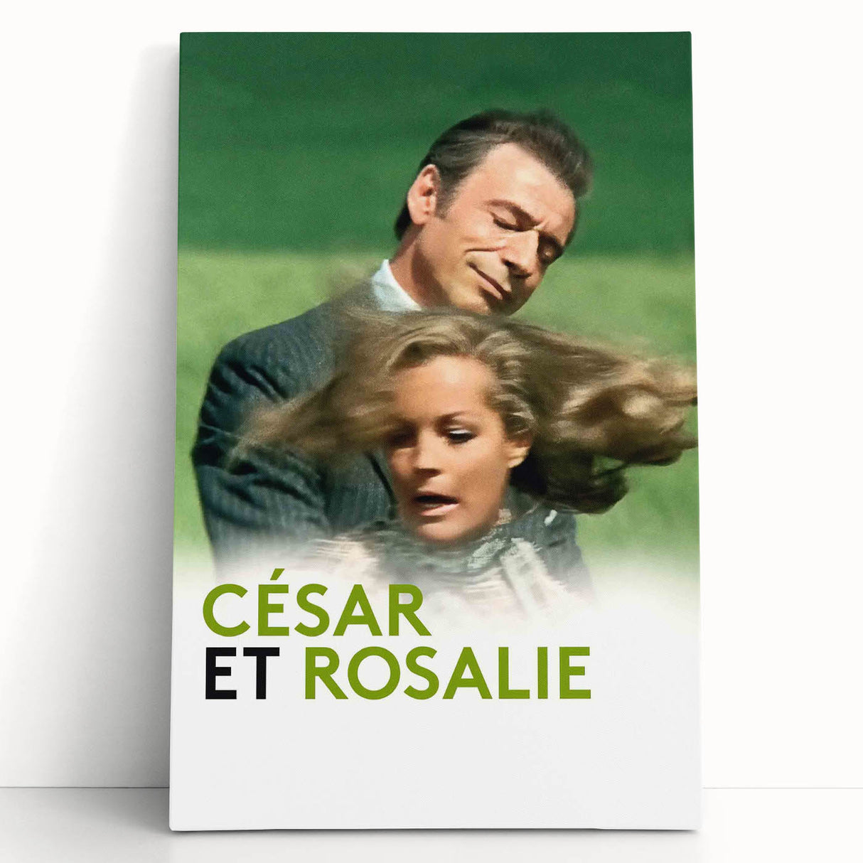 César et Rosalie 1970s Vintage Movie Poster Classic 70s Film Art