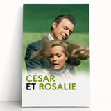 César et Rosalie 1970s Vintage Movie Poster Classic 70s Film Art