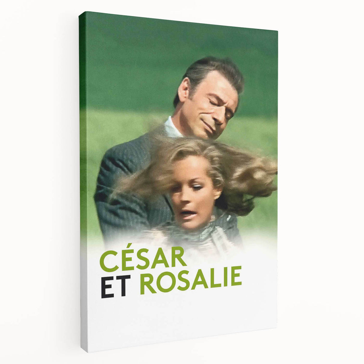 César et Rosalie 1970s Vintage Movie Poster Classic 70s Film Art
