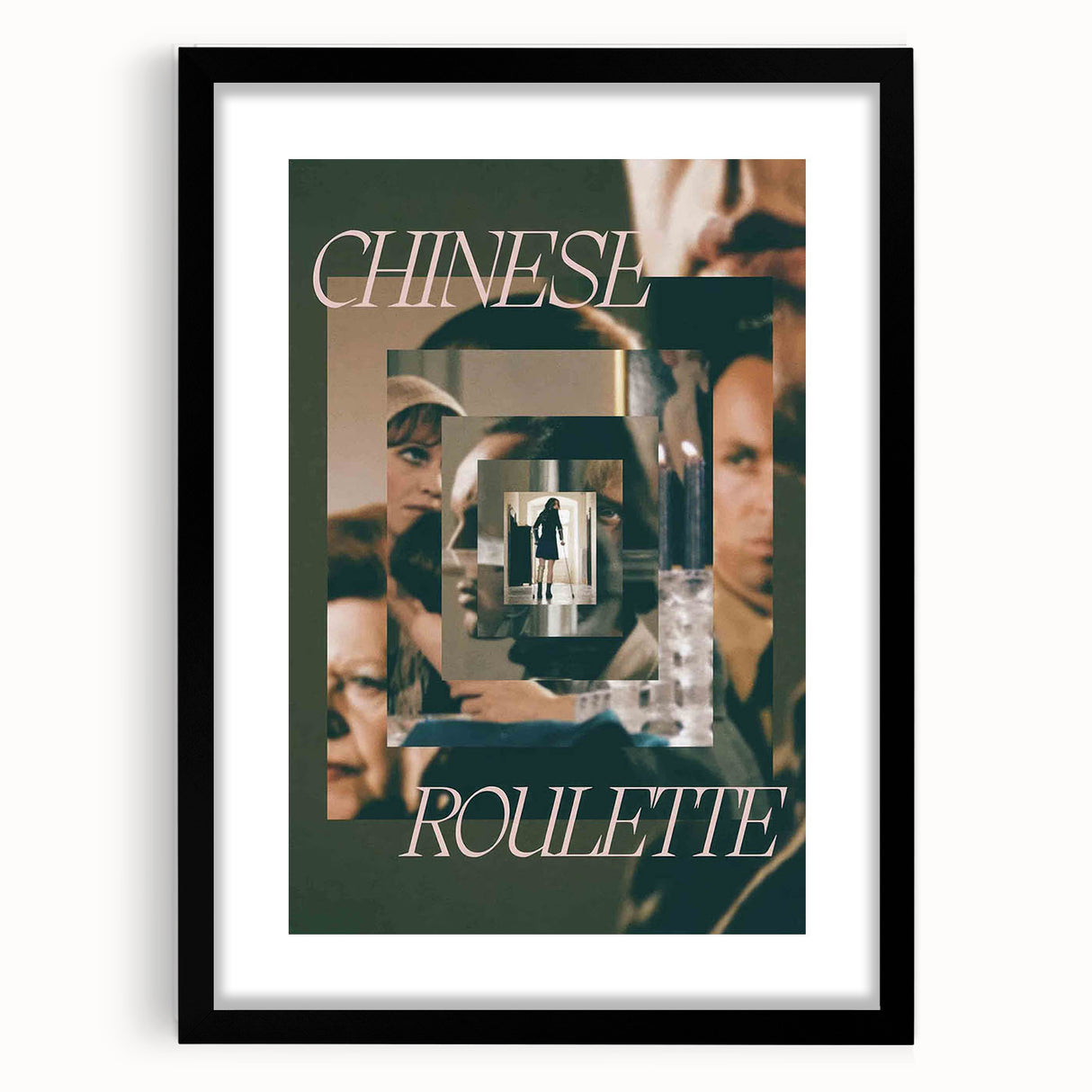 Chinese Roulette 1970s Vintage Movie Poster Classic 70s Film Art