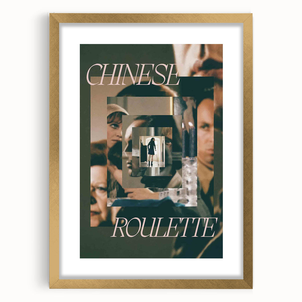 Chinese Roulette 1970s Vintage Movie Poster Classic 70s Film Art