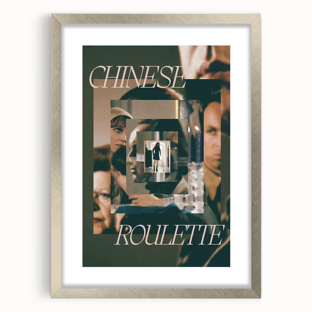 Chinese Roulette 1970s Vintage Movie Poster Classic 70s Film Art