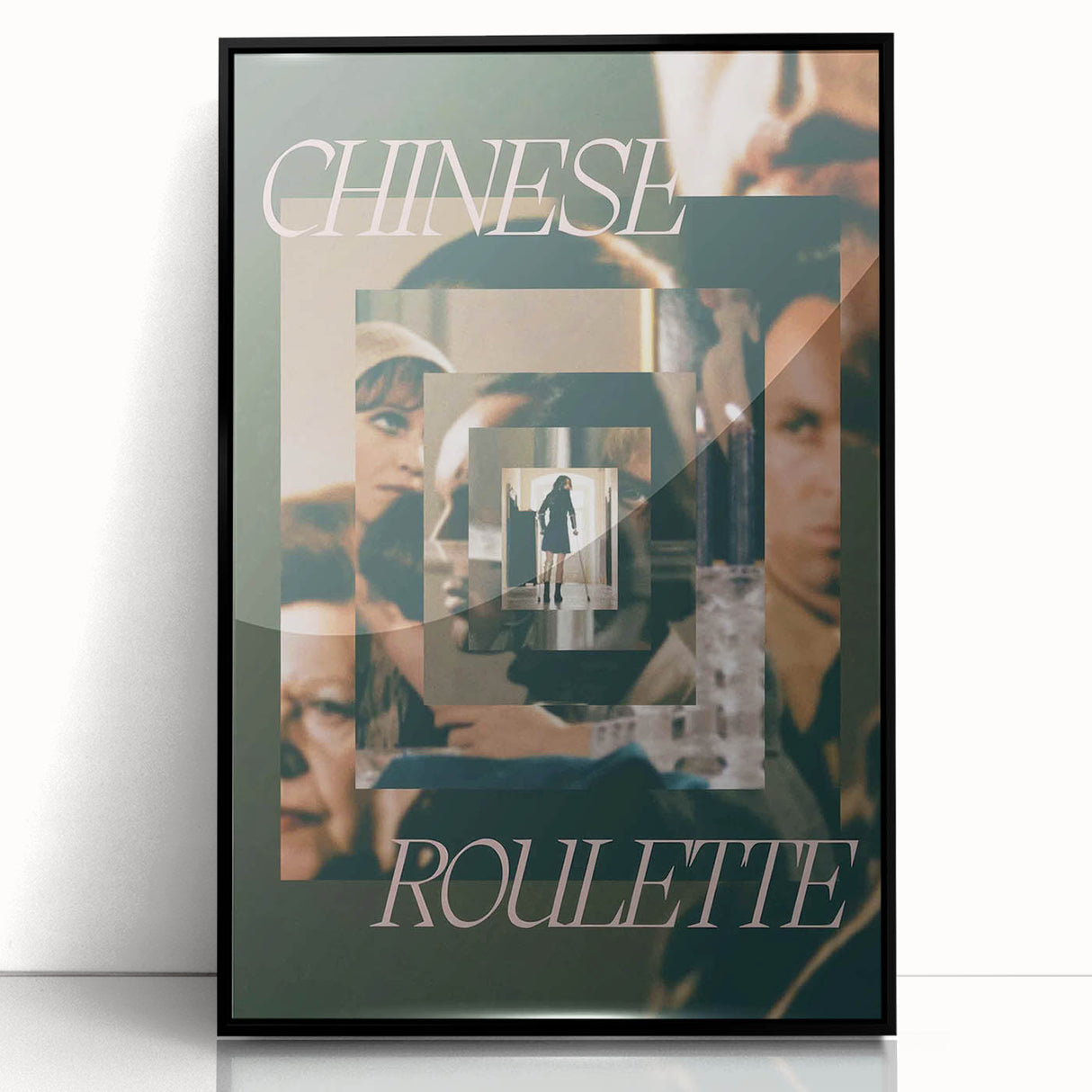 Chinese Roulette 1970s Vintage Movie Poster Classic 70s Film Art