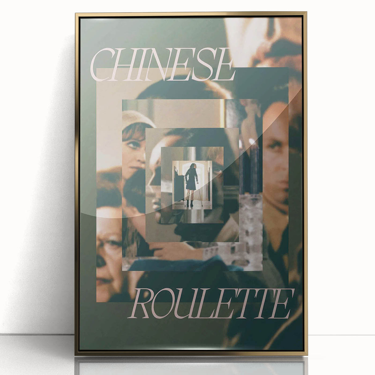Chinese Roulette 1970s Vintage Movie Poster Classic 70s Film Art