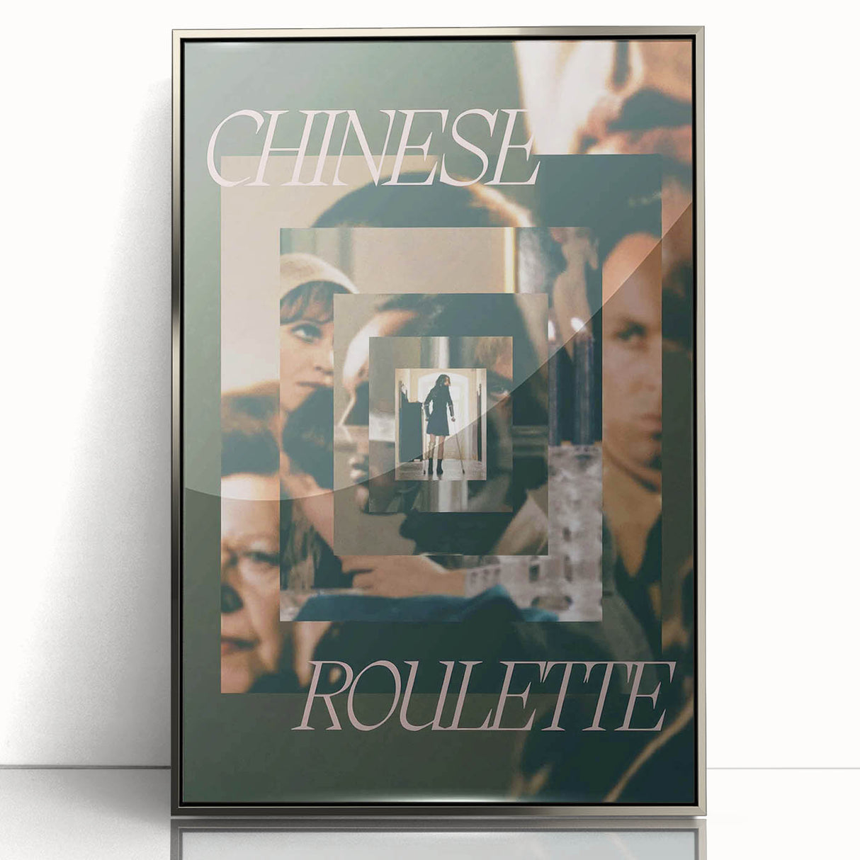 Chinese Roulette 1970s Vintage Movie Poster Classic 70s Film Art