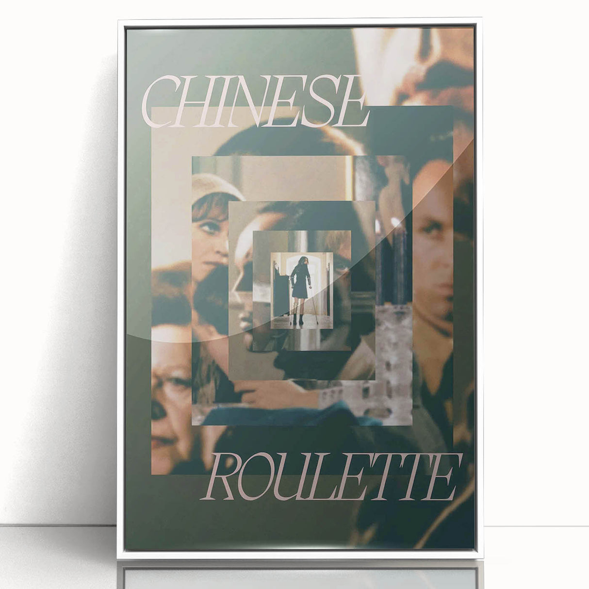 Chinese Roulette 1970s Vintage Movie Poster Classic 70s Film Art