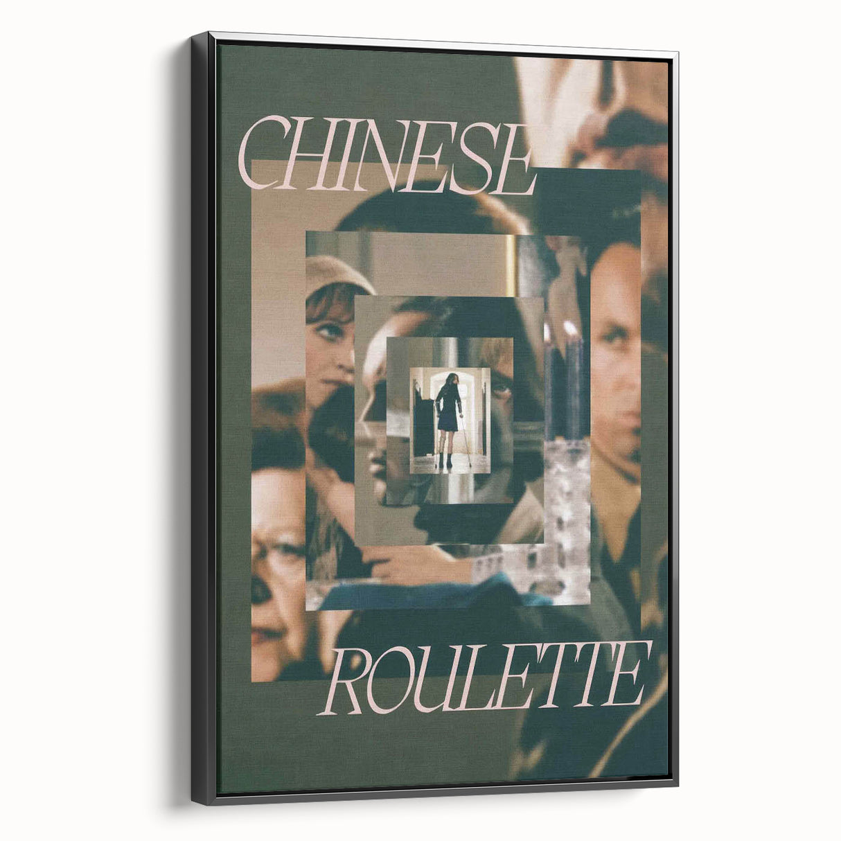 Chinese Roulette 1970s Vintage Movie Poster Classic 70s Film Art