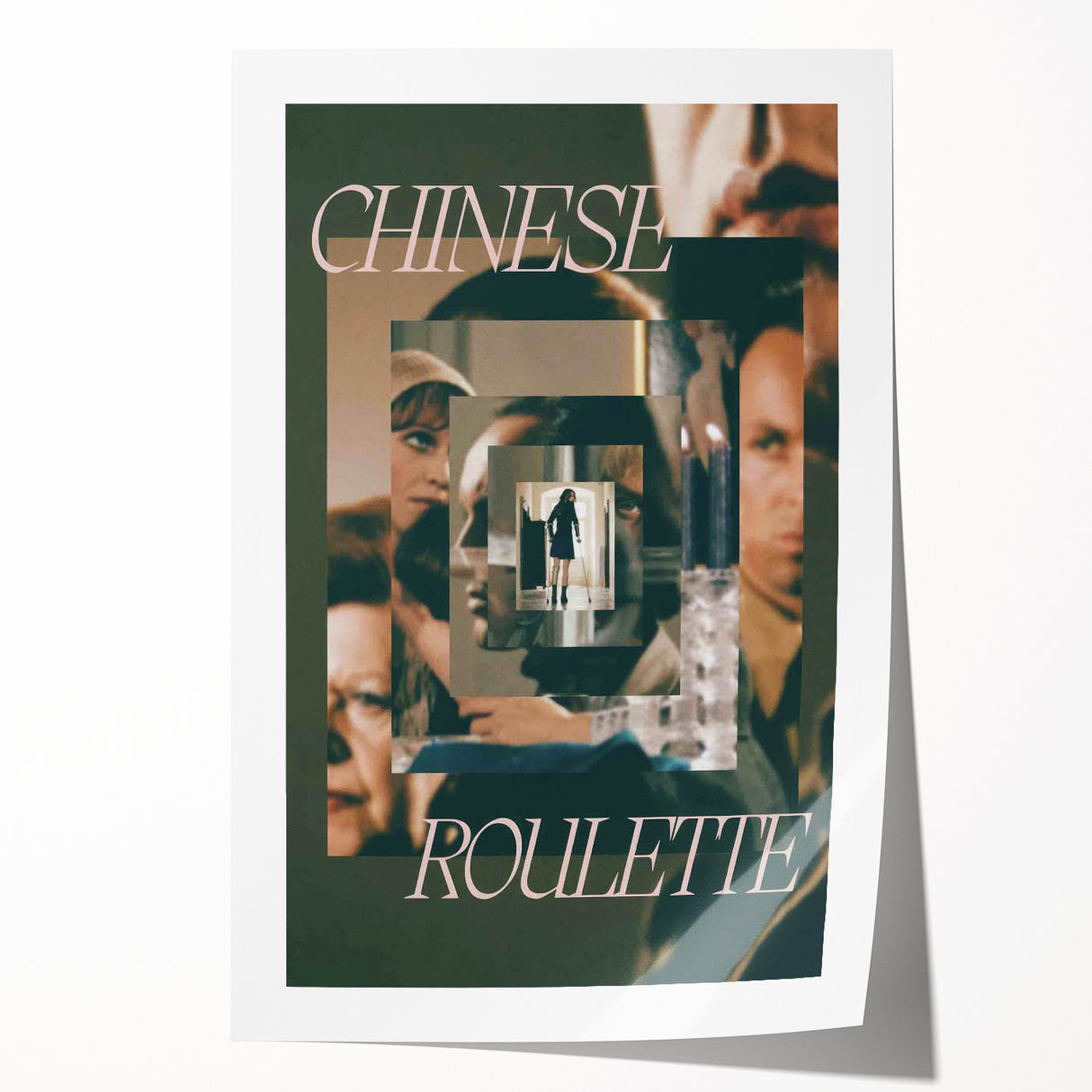 Chinese Roulette 1970s Vintage Movie Poster Classic 70s Film Art