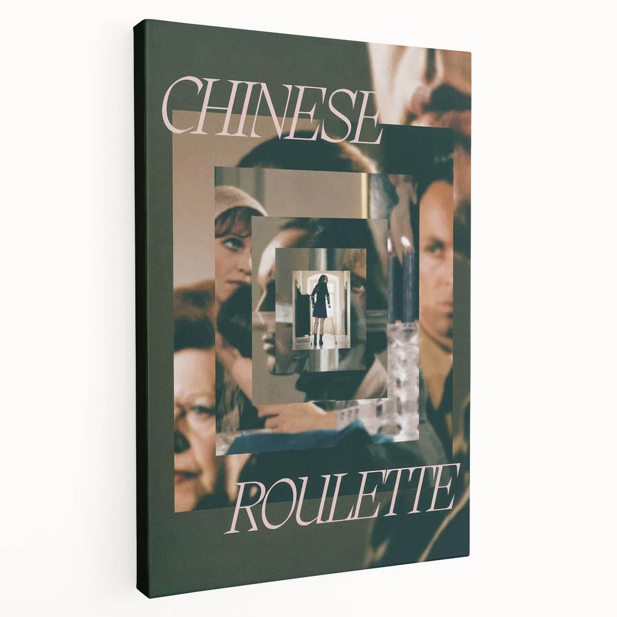 Chinese Roulette 1970s Vintage Movie Poster Classic 70s Film Art