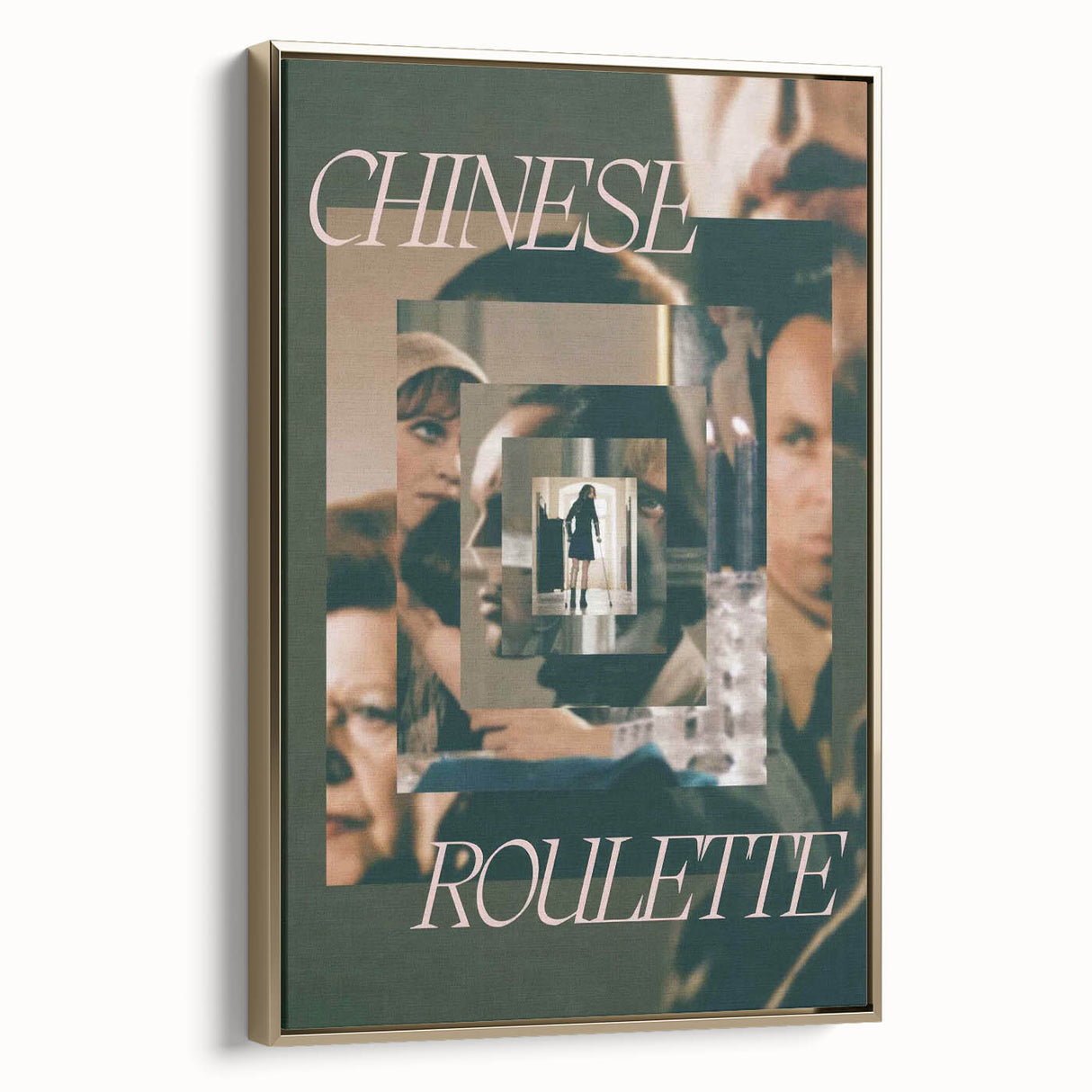 Chinese Roulette 1970s Vintage Movie Poster Classic 70s Film Art