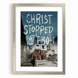 Christ Stopped at Eboli 1970s Vintage Movie Poster Classic 70s Film Art