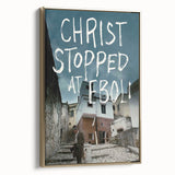 Christ Stopped at Eboli 1970s Vintage Movie Poster Classic 70s Film Art